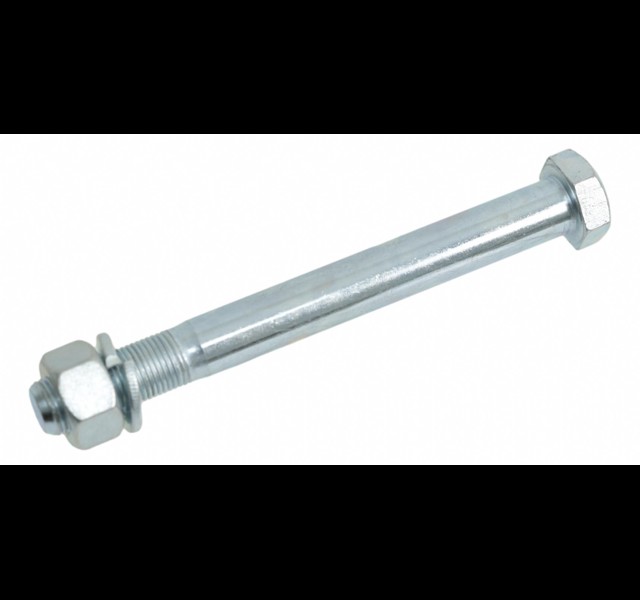 Mudguard bolt & nut. 150mm.