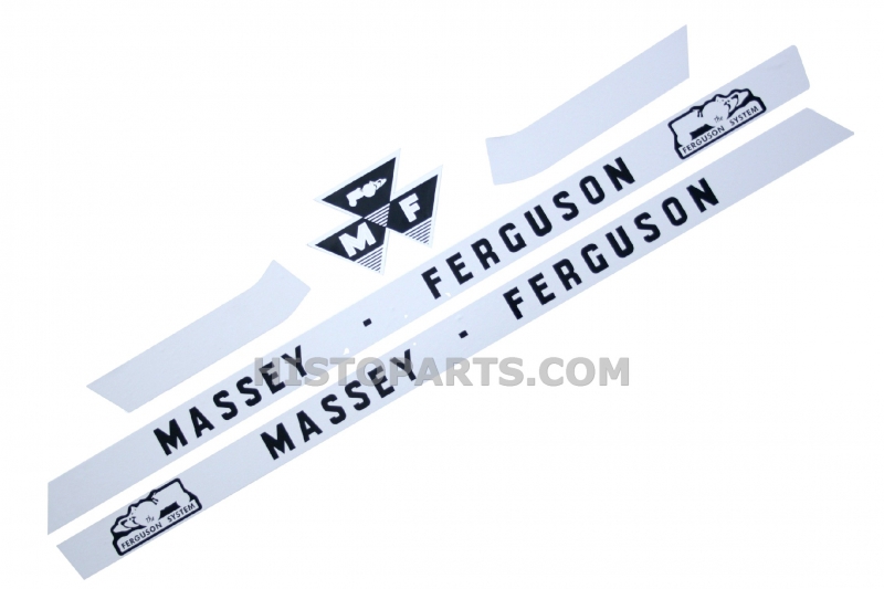 Bonnet decal set. Massey Ferguson 135