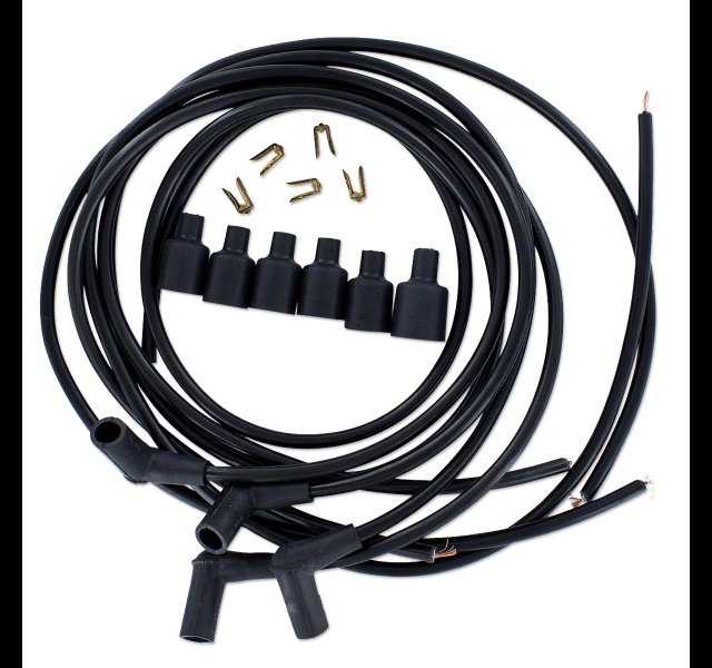 Universal spark plug cable set, 4 cyl. engines