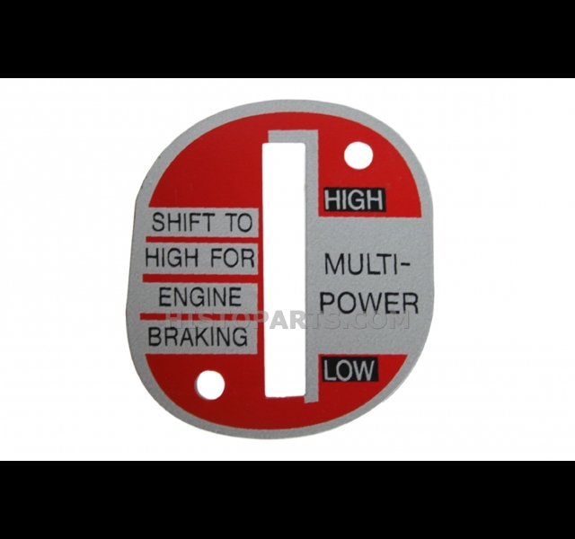 Multi power, plate MF13