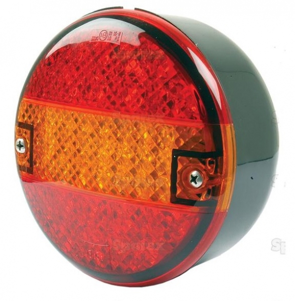 LED achterlicht . 12/24V, 3 functies