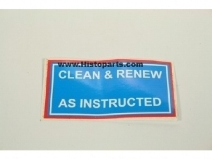 Stikker "Clean and renew" Ferguson TEF.