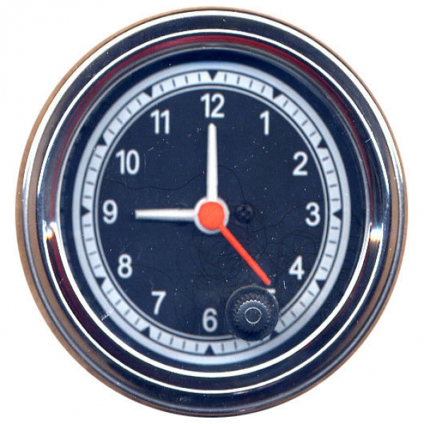 Klok, 12/24V voor in dashboard