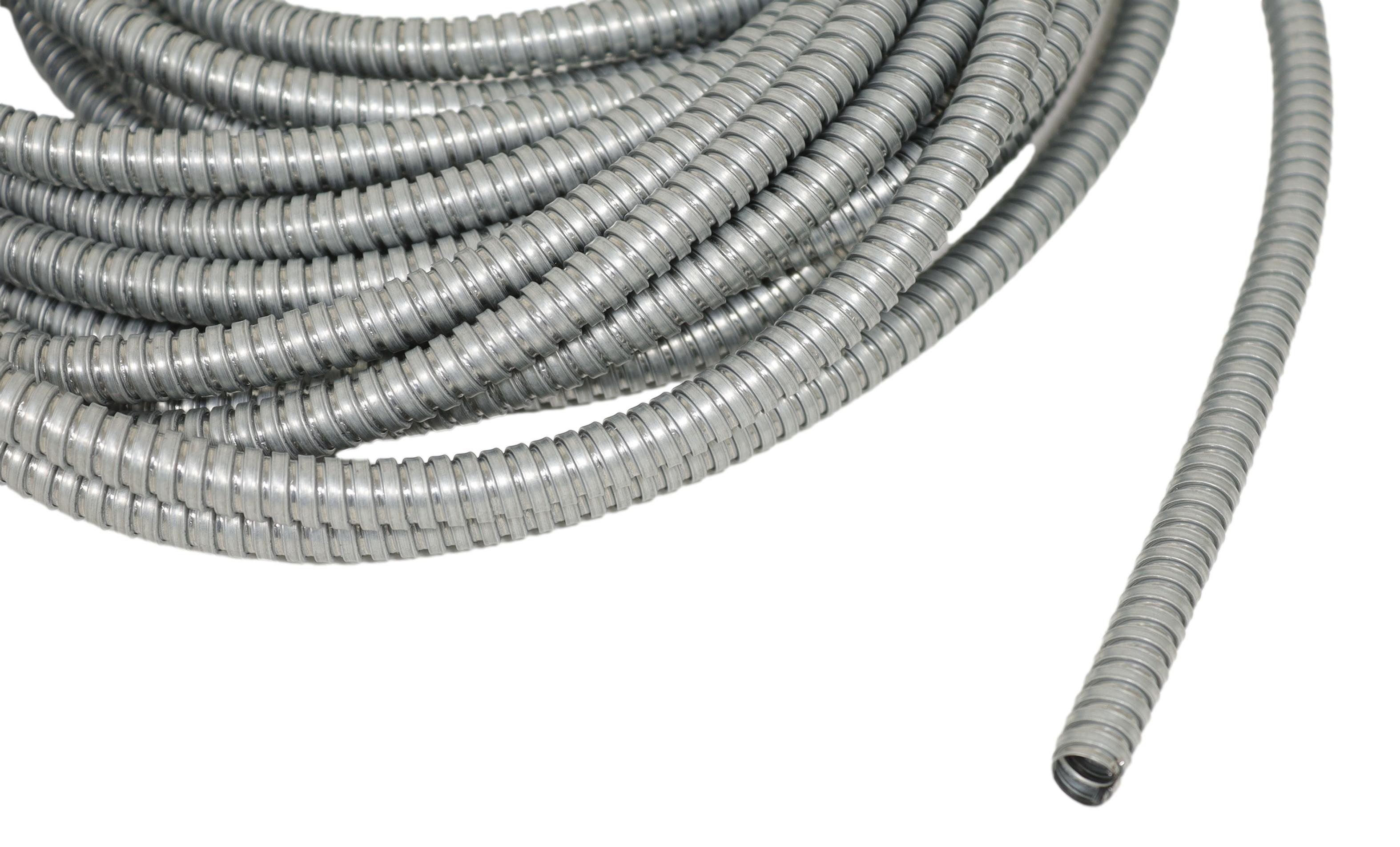 Galvanized Conduit, 8 mm. x 10 mm.