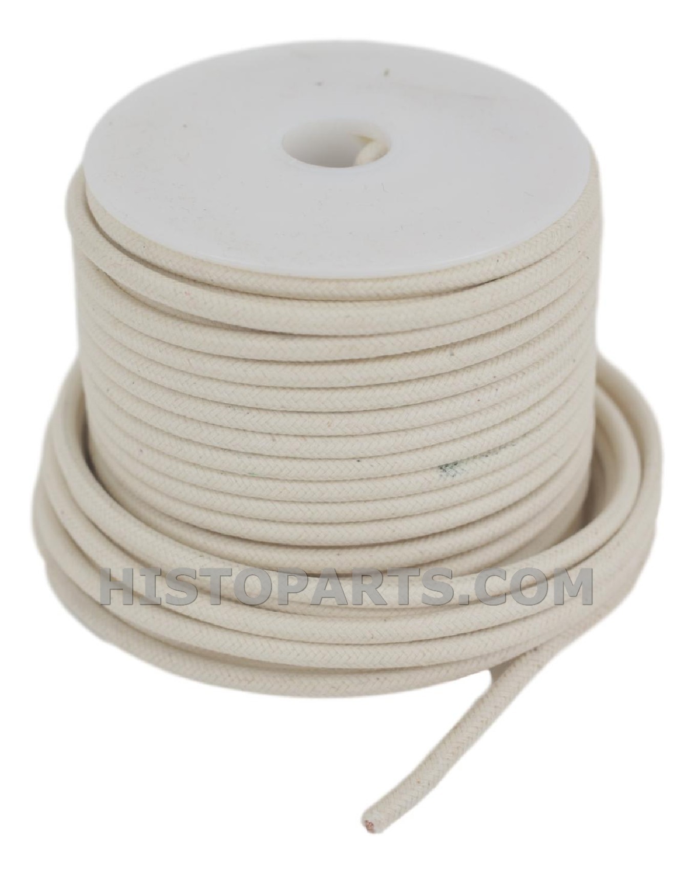 1.5 qmm. cloth covered, old style wire, White