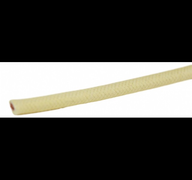 2.5 qmm. cloth covered, old style wire, Yellow Histoparts