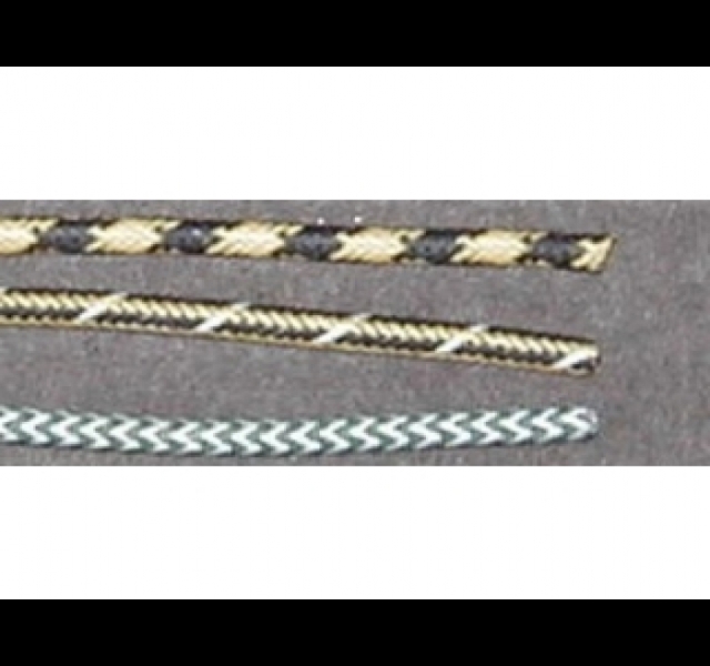Cloth covered, old style wire