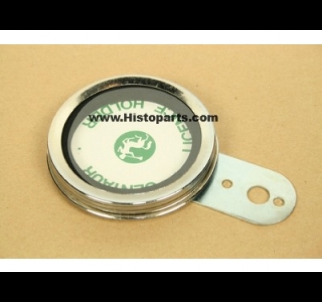 Tax disc holder for British tractors