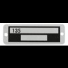 MF135 serienummer plaatje