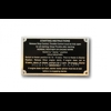 Starting  instruction plate MF35