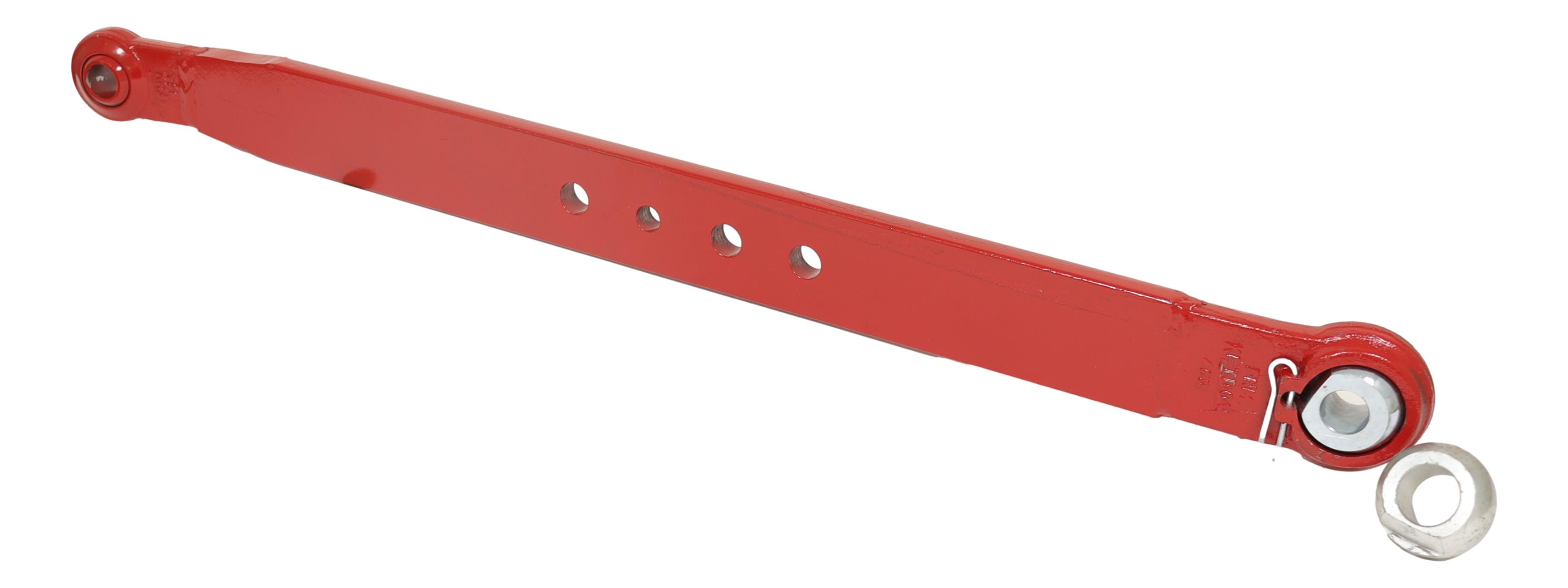 Lower link arm, with removeable ball