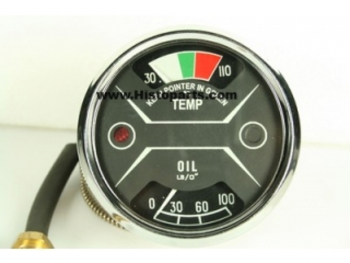 Nuffield 10/60, combi clock, Temp & Oil presure