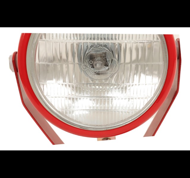productfoto van Ploeglamp met metalen behuizing.