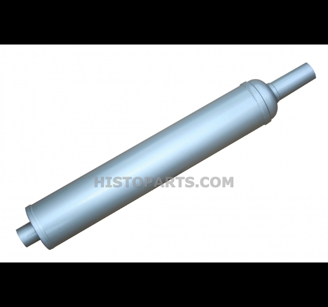 Nuffield, round silencer