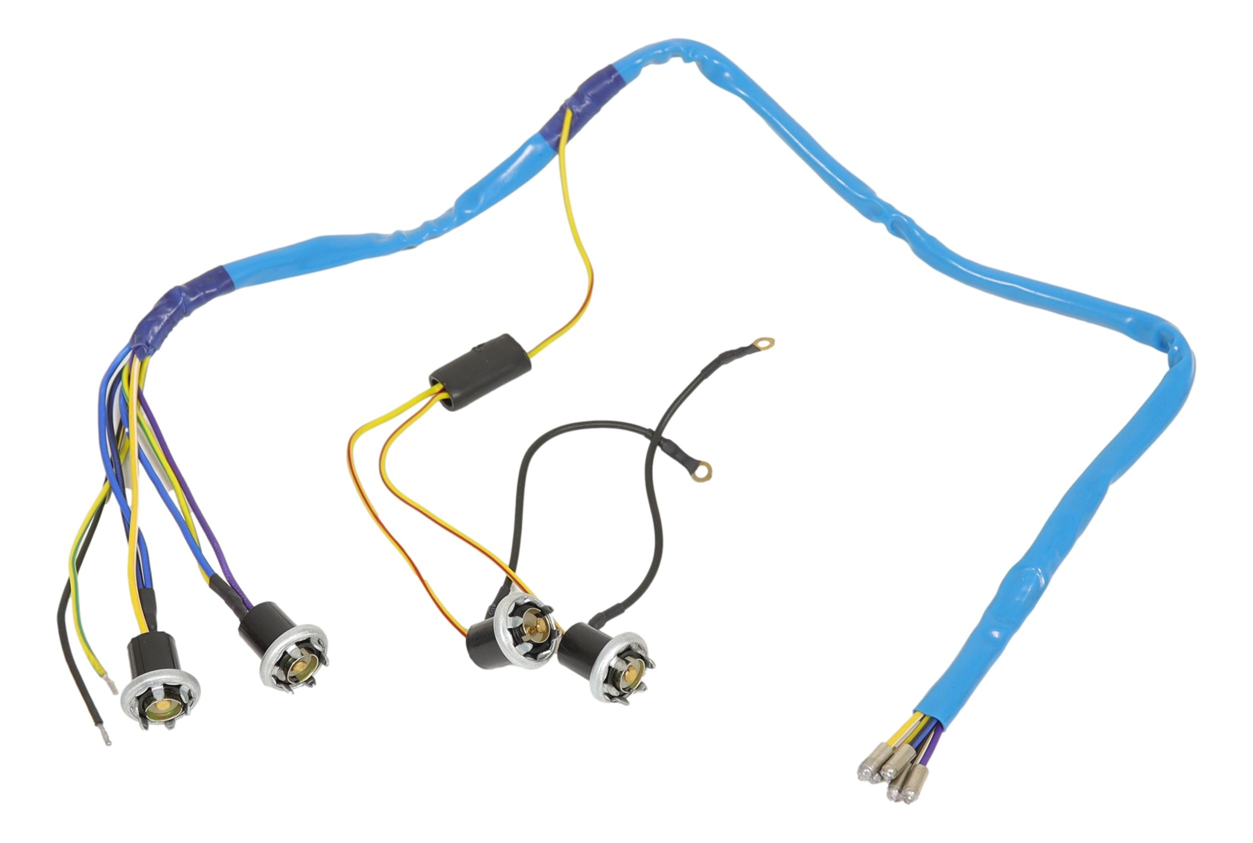 Wiring loom. Dash light. Fordson