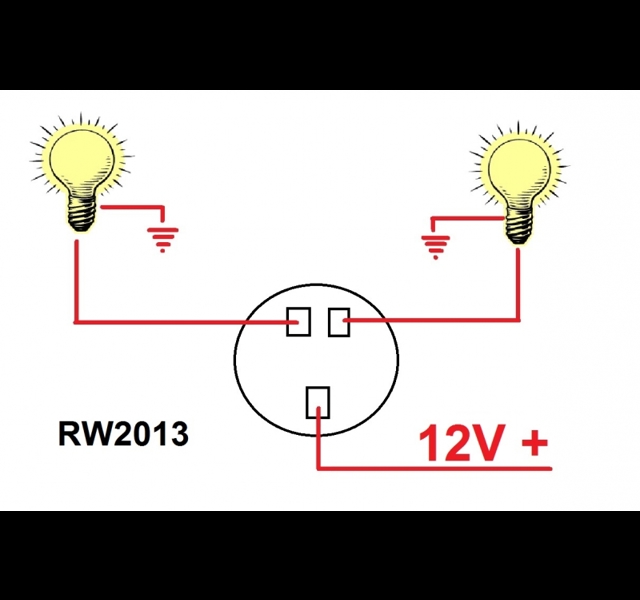 productphoto of Indicator switch and flasher unit, 12V