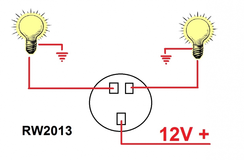 productphoto of Indicator switch and flasher unit, 12V
