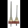 Versnellingpook set met voetplaat, Fordson Dexta