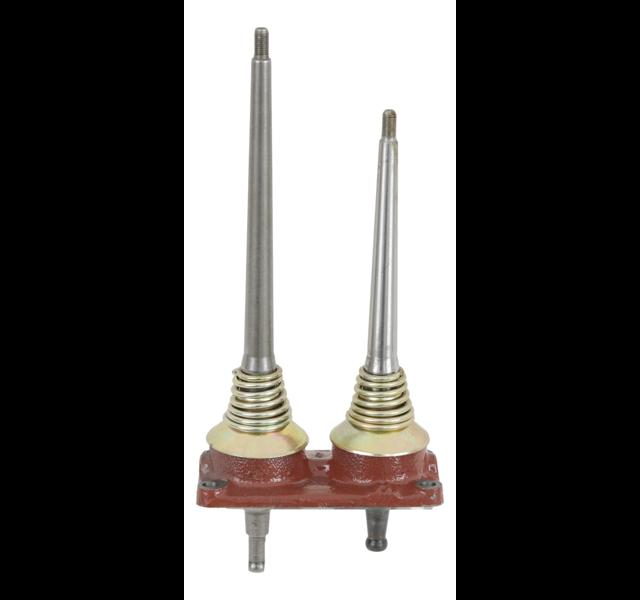 Versnellingpook set met voetplaat, Fordson Dexta