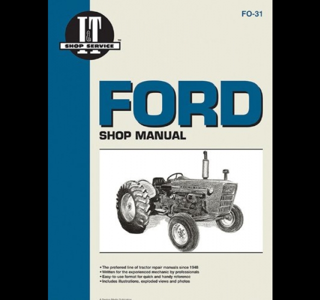 Shop manual Ford 3 cylinder models