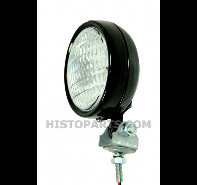 Werklamp. metalen behuizing 100 mm lamp
