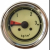 Oliedrukmeter mechanisch 60mm. 0-3 bar