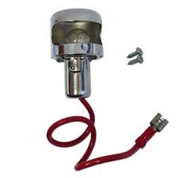 Dashboard lamp, chroom