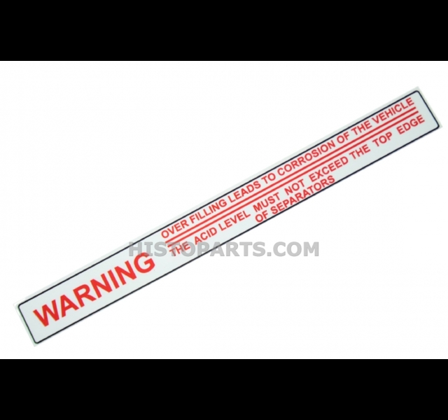 Accu spanning stikker MF135