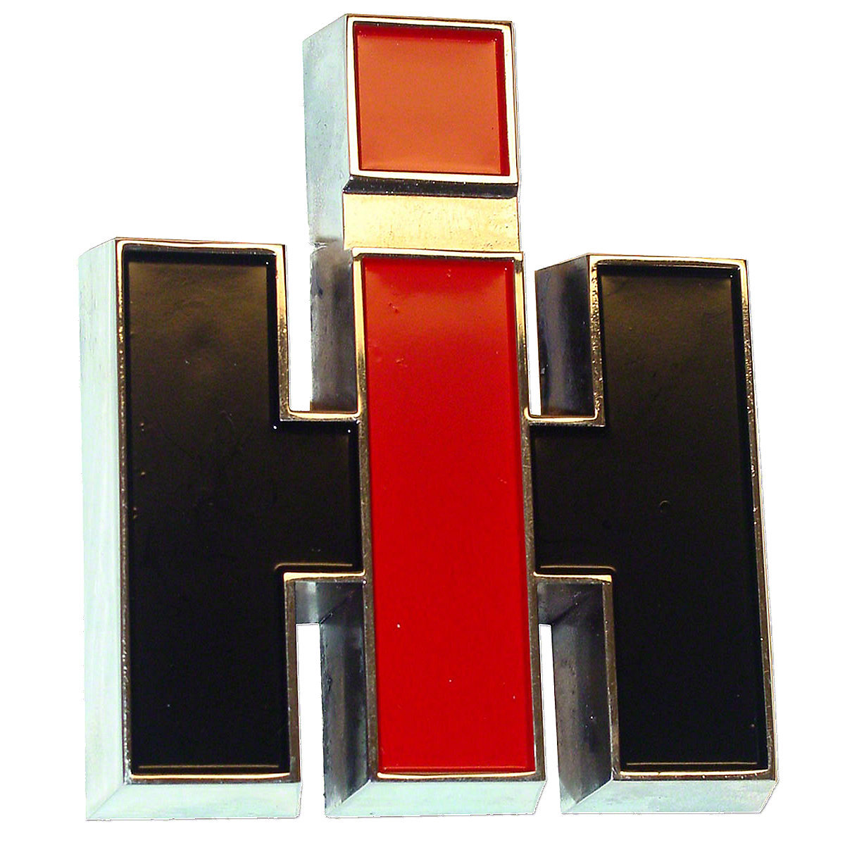 IH Chrome emblem 71.5 x 85 mm