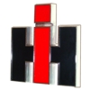 Chromen IH embleem 91 x 102 mm