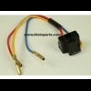 Headlight connector and wire