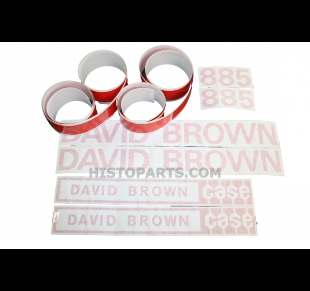 Bonnet decals set David Brown 885.