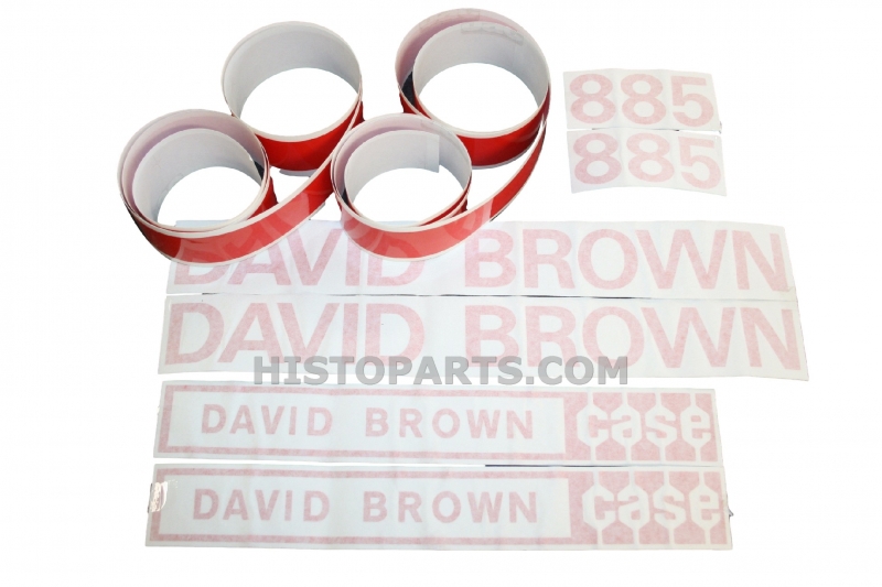 Bonnet decals set David Brown 885.