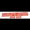 Bonnet decals set David Brown 995.