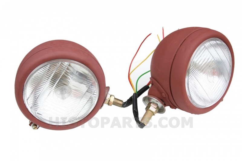 Butler koplamp set zijmontage