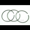 Hydraulic piston ring set