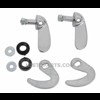 Chromen motorkap sluiting Set Massey Ferguson 65