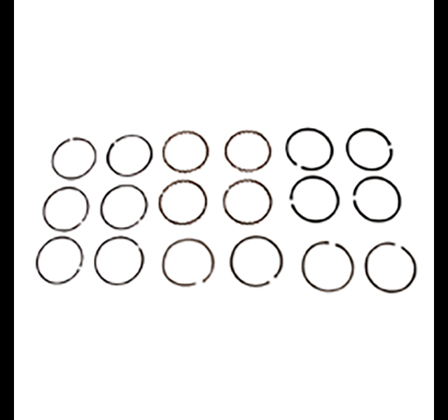 Piston ring set. 0.030" Continental N62.