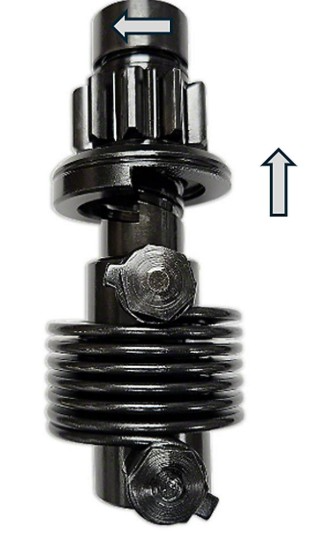 Startmotor bendix  Massey Harris, Continental motor Histoparts