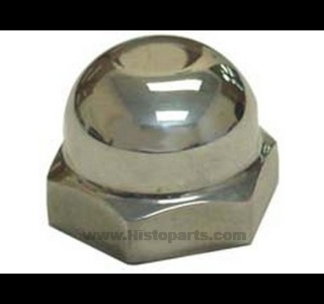 Chrome steering wheel nut, Massey Harris Pony