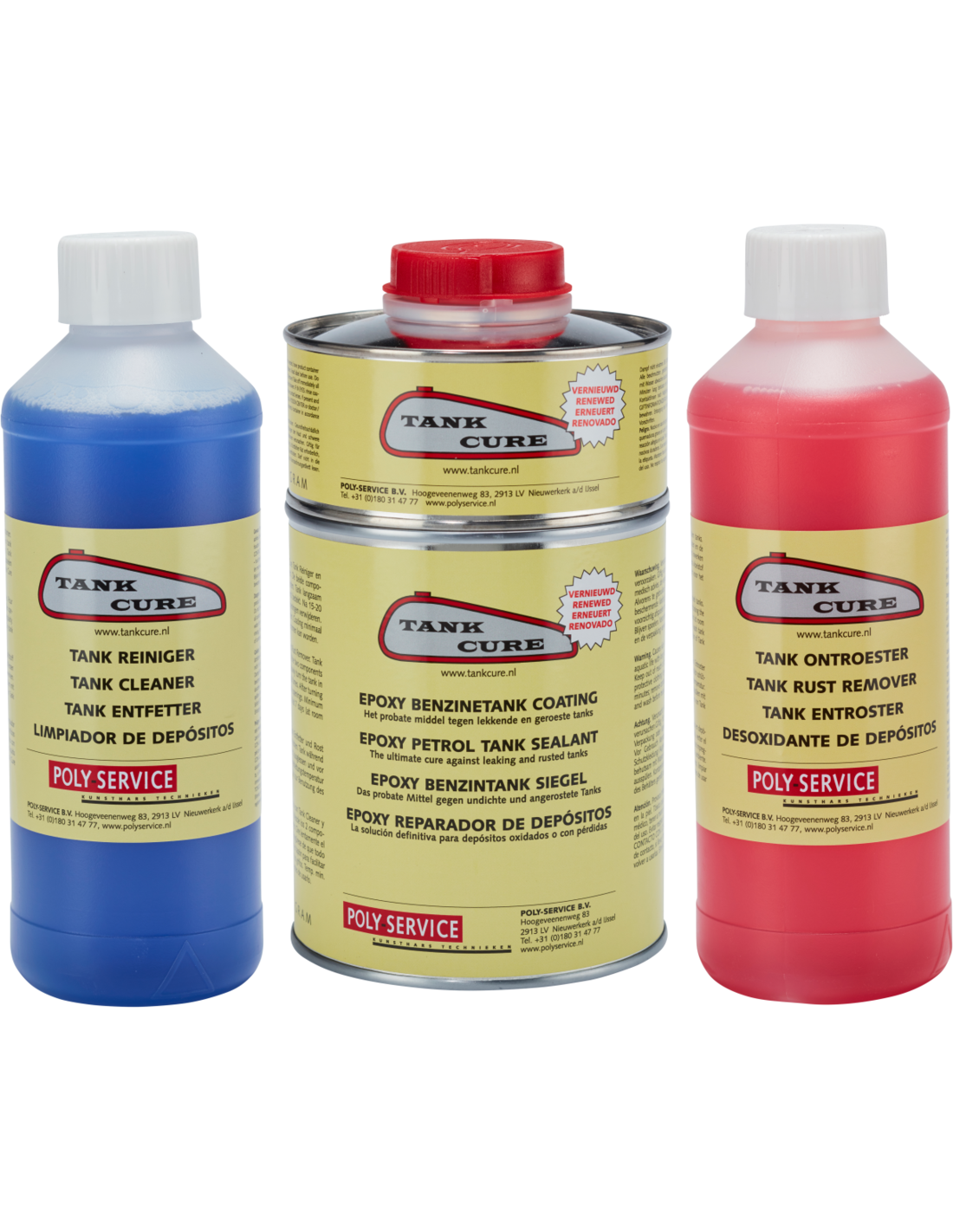 Brandstoftank sealer set (tot 30 liter tanken)