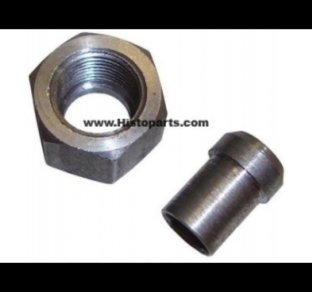 Fuel line gland and nut. special John Deere fitting