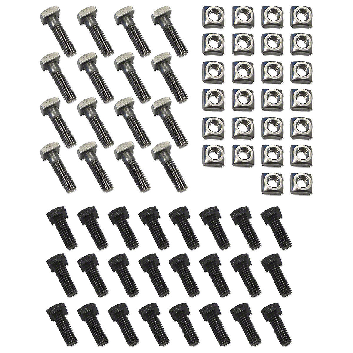 Radiator bolt kit, Unstyled John Deere B