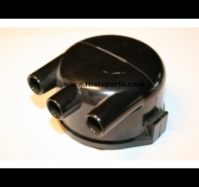 Horizontal distributor cap, John Deere w Delco Remy