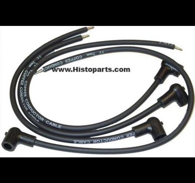 Spark plug wire set, fits John Deere Pony start distributor