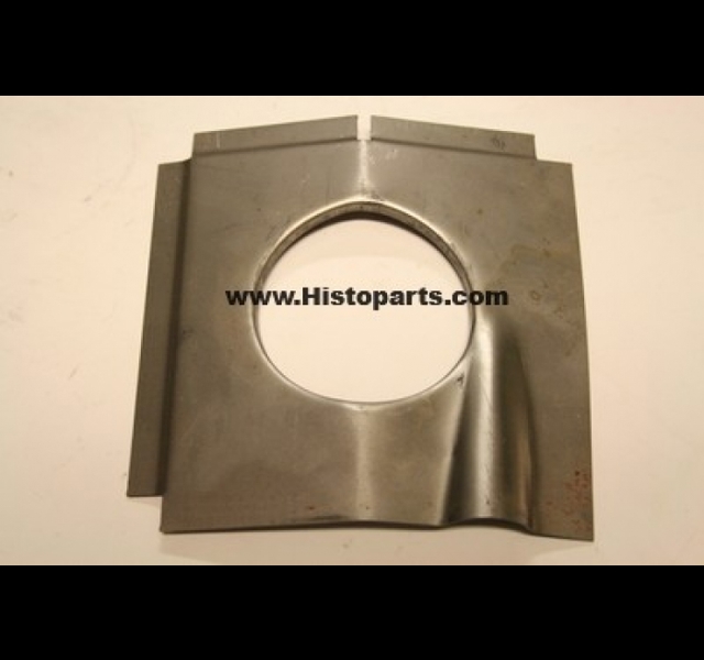Hood patch. (muffler) John Deere B