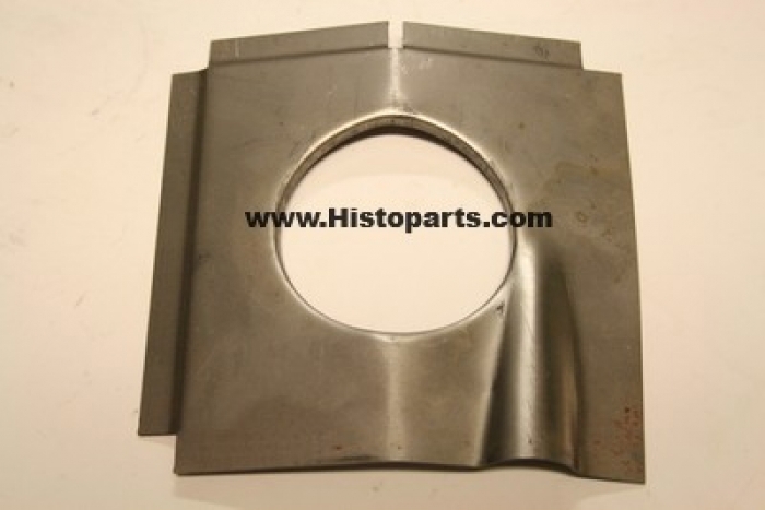Hood patch. (muffler) John Deere B
