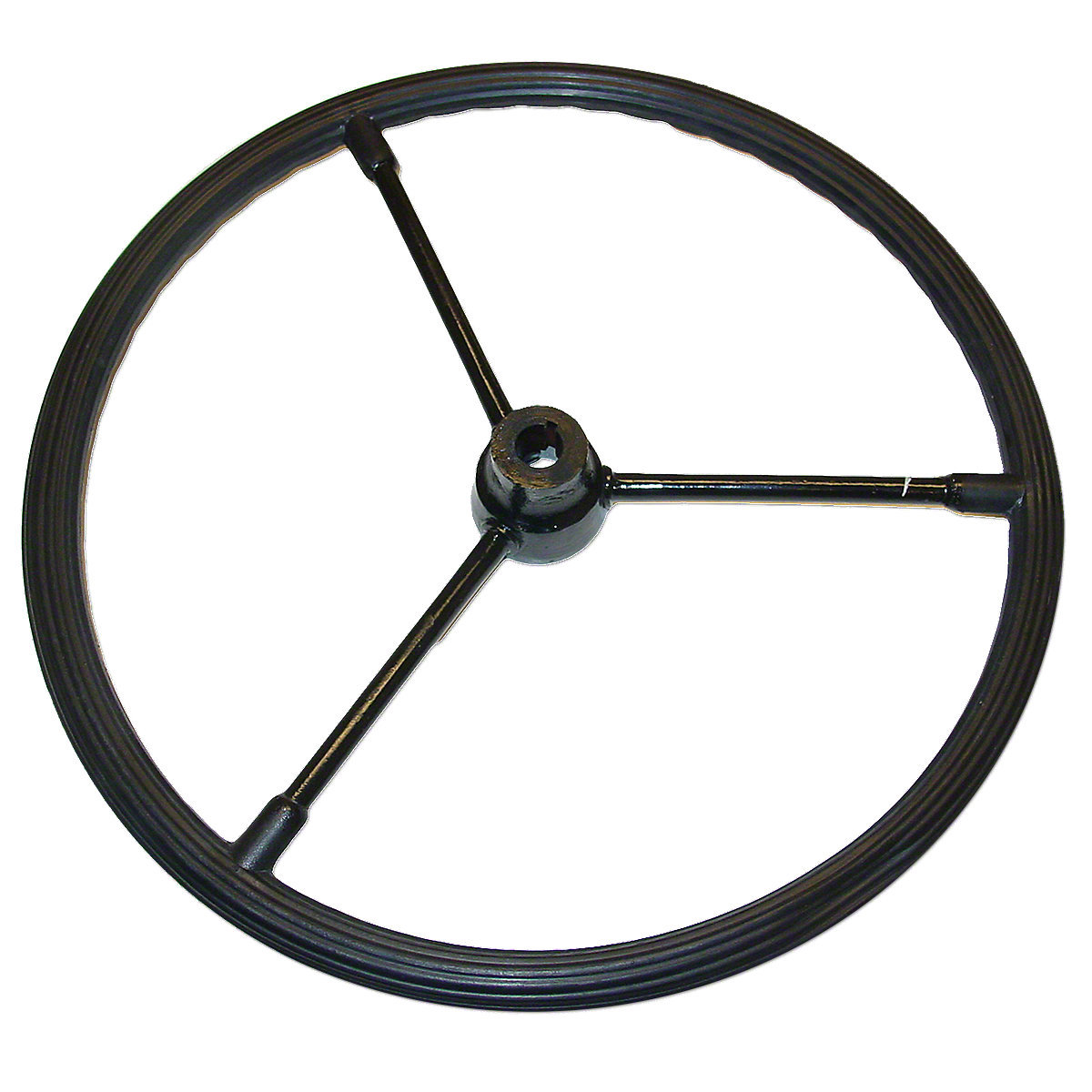 Steering wheel John Deere A, B & G, round spokes