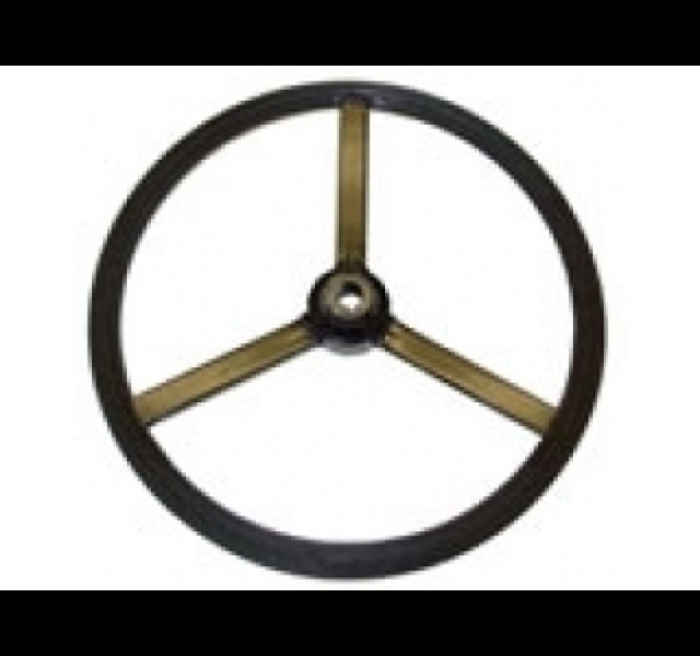Steerin g wheel John Deere B, Flat spokes