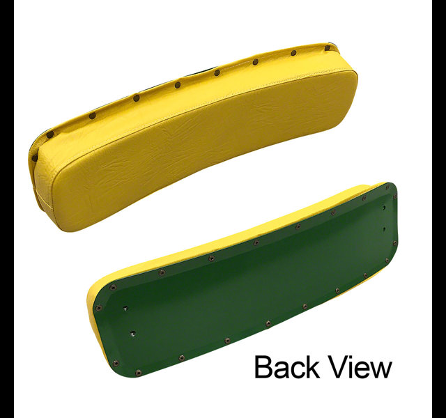 Back rest Seat cushion, Yellow. John Deere A - 830